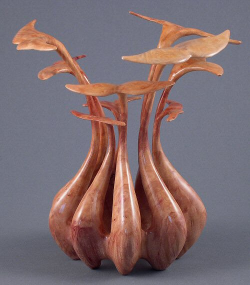 Madrone Sculpture - Whale's Tails